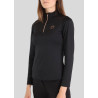 Polo Montar Everly Mon Tech donna maniche lunghe rosa oro - Nero