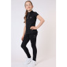 Polo Montar Junior Everly maniche corte - Nero