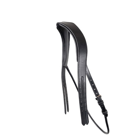 Capezzina Montar anatomica in cuoio conciato con sottogola rotonda