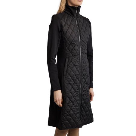 Giacca lunga Montar MoQuinn ibrida trapuntata Curve donna