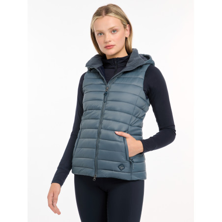 Gilet senza maniche con cappuccio LeMieux Tilly donna