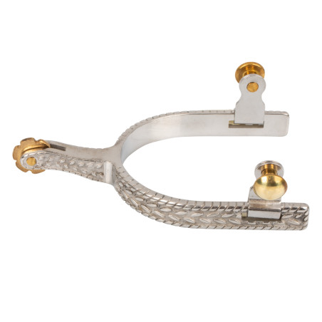 Speroni Lakota con decorazioni in acciaio inossidabile