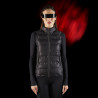Gilet da donna Equestro Ridertechnology con cuciture termosaldate - Nero