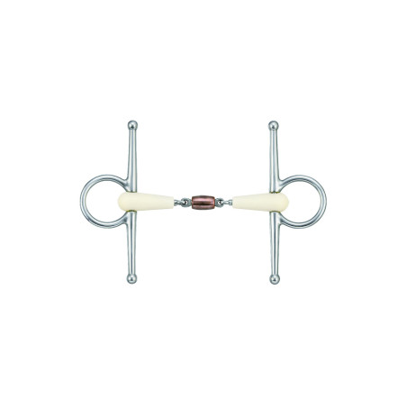 Morso Happy Mouth in rame con aste e doppio snodo