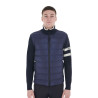 Giacca Equestro da uomo in nylon e maglia con zip - Blazer marine