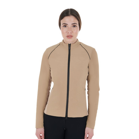 Giacca softshell da donna in tessuto tecnico imbottito Equestro