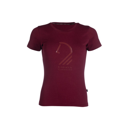 T-shirt Livigno Horse Head donna HKM