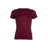 T-shirt Livigno Horse Head donna HKM - Bordeaux