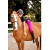 Leggings da equitazione da bambino con grip in silicone integrale Madison Horze - Rosa barbabietola