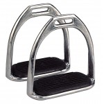 Staffili piatti in acciaio nichelato Feeling