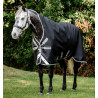 Coperta Horseware Amigo Bravo 12 Wug 400g - Nero / grigio titanio / argento