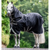 Coperta Horseware Amigo 1200D Plus Turnout Bundle 50g 100g e 200g - Nero / grigio titanio / argento