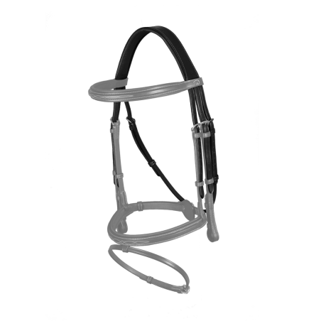 Capezzina a 3 Montanti con Sottogola Amovibile Dy'on collezione US Hunter