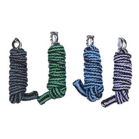 Lunga intrecciata con moschettone antipanico HKM