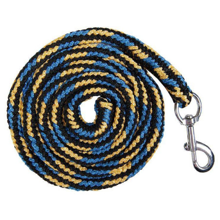 Lunga intrecciata con moschettone HKM