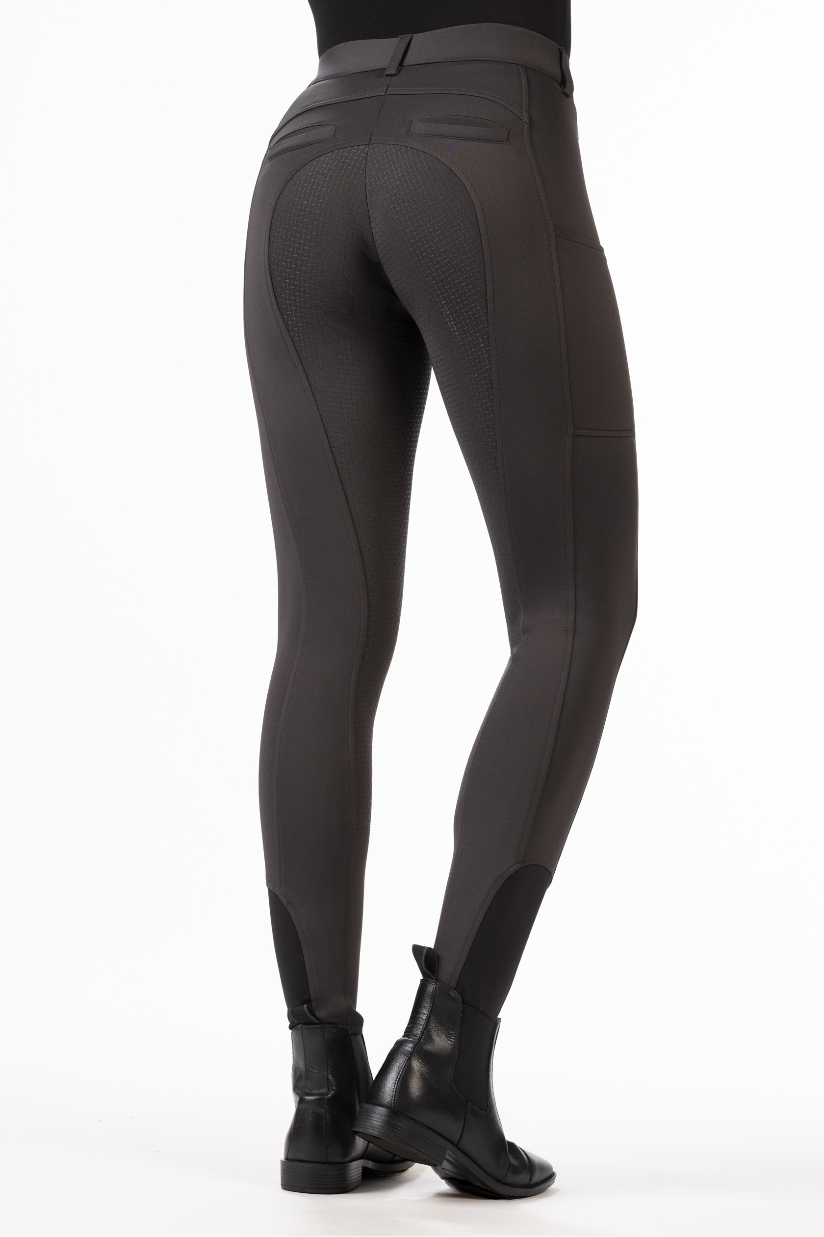 Pantaloni Emma con grip integrale in silicone HKM Blu scuro Pantaloni Emma con grip integrale in silicone HKM Blu scuro
