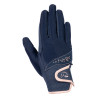 Guanti Rosegold Glamour Style HKM - Blu scuro