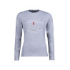 Polo a maniche lunghe Equine Sports Style HKM - Grigio melange