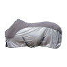 Coperta antimosche Comfort con pile HKM - Grigio / naturale / blu