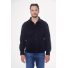 Camicia in velluto Harcour Shavi uomo - Nero