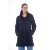 Parka lunga Harcour Pich donna - Nero