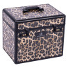 Box per la striglia Imperial Riding Shiny - Leopardo
