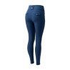 Pantaloni da equitazione da donna B Vertigo termici con grip integrale Enya - Titano marino