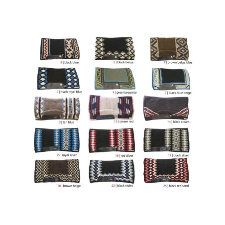 Tappeto Navajo in Pura Lana per SS00066B Lakota