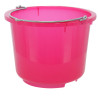Secchio da scuderia 12l Kerbl - Rosa trasparente