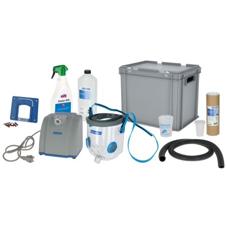 Inalatore a ultrasuoni per cavalli AirOne Hippomed con maschera