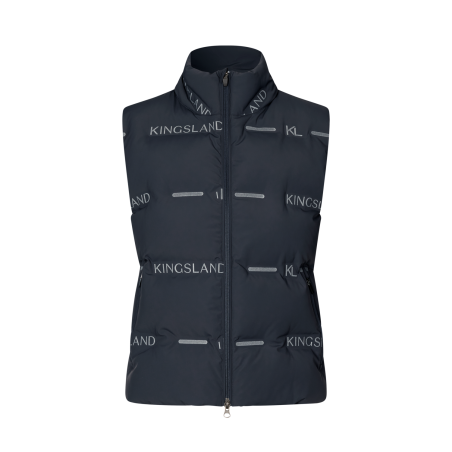 Gilet imbottito senza maniche riflettente unisex Kingsland KLVarsin