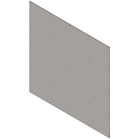 Rivestimento interno per porta di box a battente La Gée