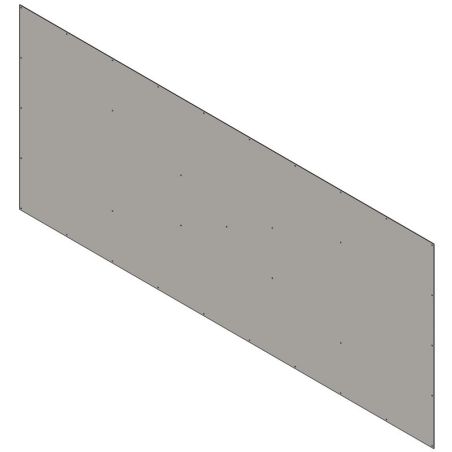 Doppia parete per separazione box parte bassa 3 m La Gée