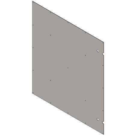 Rivestimento interno battente inferiore per porta di box a 2 battenti La Gée