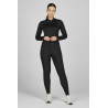 Pantaloni Pikeur Laure a vita alta MC 3008 donna - Nero