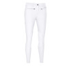 Pantaloni Pikeur Tessa da donna con grip al ginocchio - Bianco