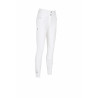 Pantaloni Pikeur Laure con fondo in finta pelle da donna - Bianco