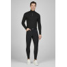 Pantaloni da uomo Pikeur Rodrigo con grip al ginocchio - Nero