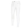 Pantaloni da uomo Pikeur Rodrigo grip alle ginocchia Kniebesatz - Bianco