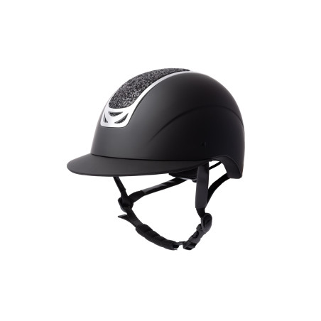 Casco da equitazione con ornamento in cristallo Horze Arix II