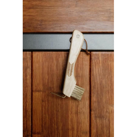 Netta zoccoli con setole metalliche e calamita Grooming Deluxe