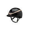 Casco Charles Owen Halo - Nero / rosa oro brillante