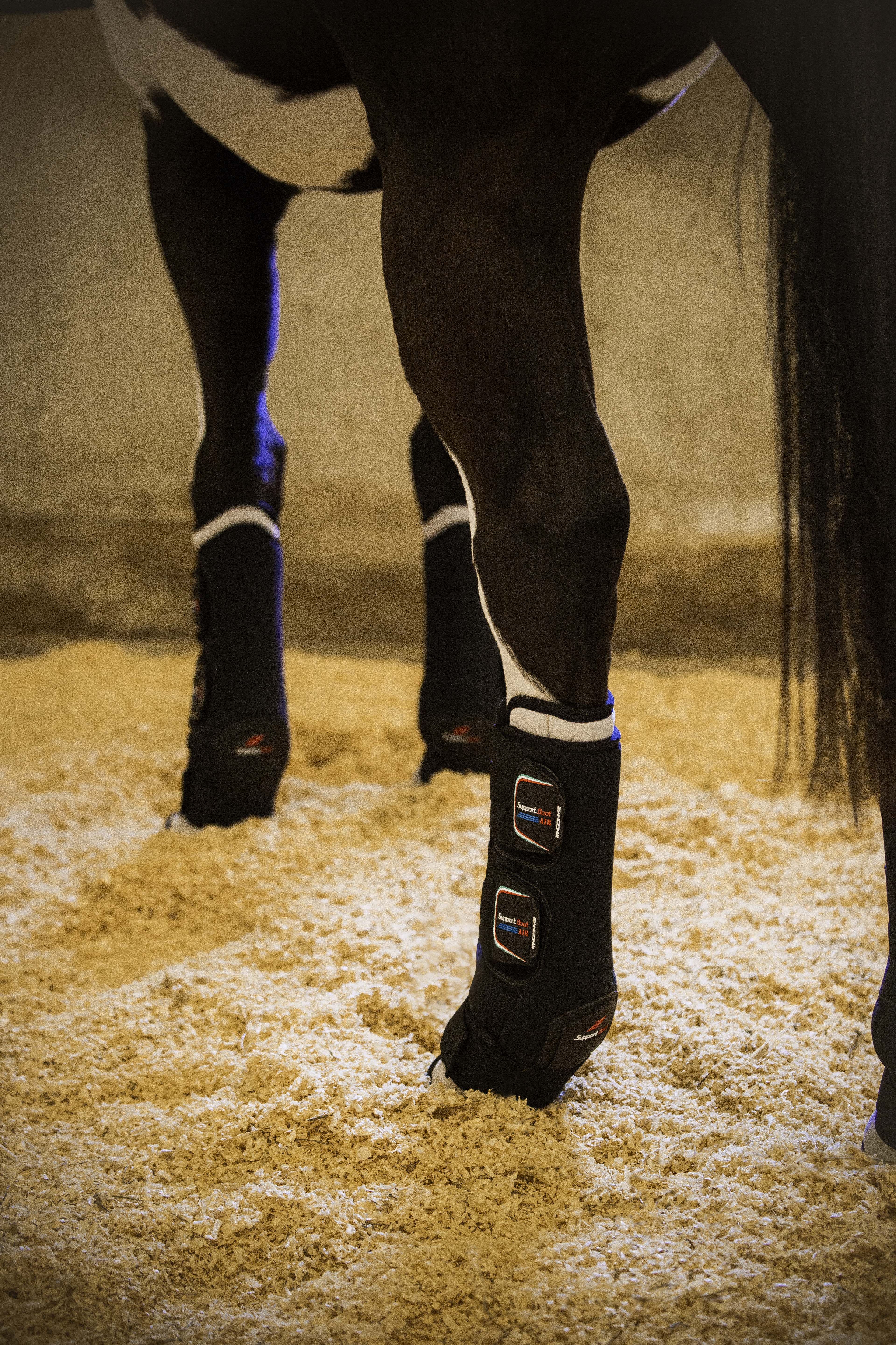 Stinchiere da riposo Zandona Air anteriori Nero