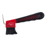Cura-zoccoli spazzola manico antiscivolo HFI - Rosso
