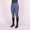 Pantaloni da equitazione Euro-star Airflow FullGrip - Blu digitale scuro