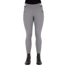 Leggings da equitazione HV Polo Estrella FullGrip donna - Grigio zinco