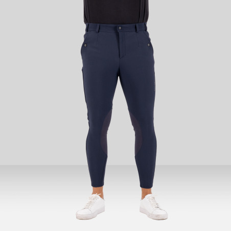 Pantaloni da equitazione Euro-Star Gabriel thermaline Connect Grip al ginocchio da uomo