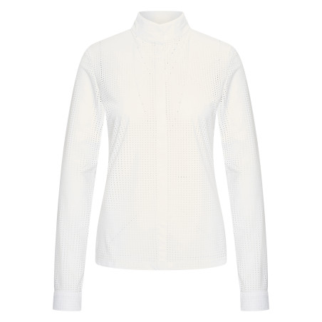 Polo da concorso in mesh Imperial Riding Grandprix a maniche lunghe da donna