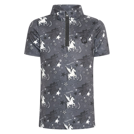 Polo a maniche corte Imperial Riding Olivia AOP bambino