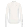 Polo a maniche lunghe Imperial Riding Parla donna - Bianco